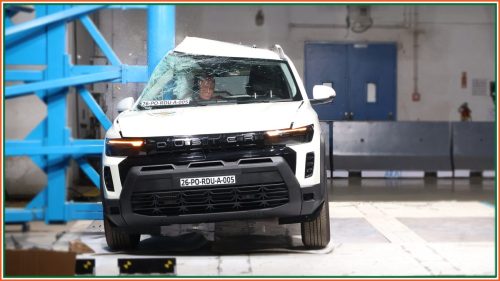 DUSTER_SIDE POLE IMPACT_DURING TEST 2