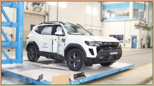 DUSTER_SIDE POLE IMPACT_POST TEST